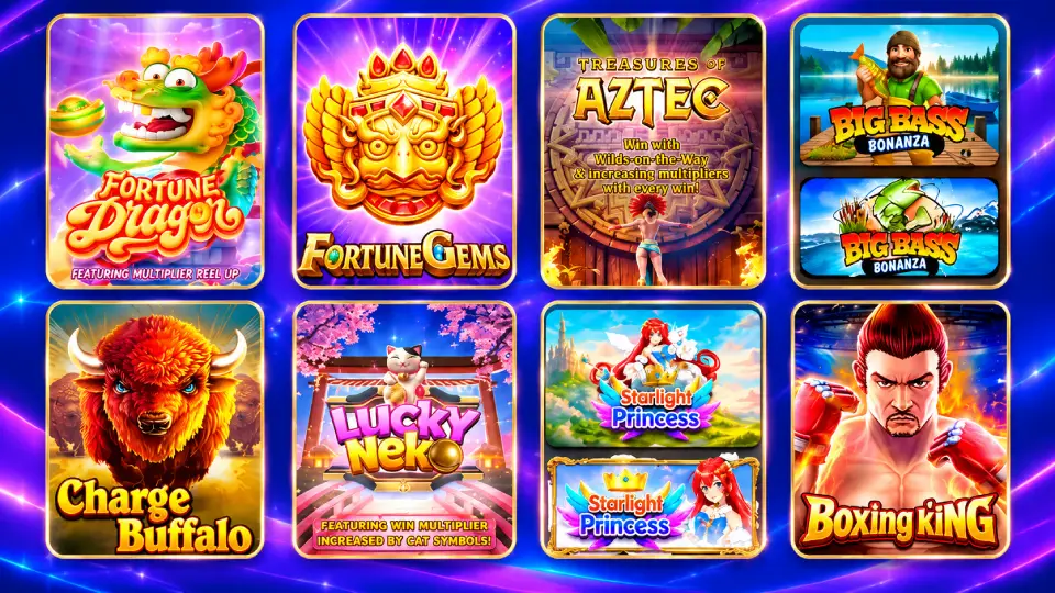 Jogos em alta no APP SSVIP